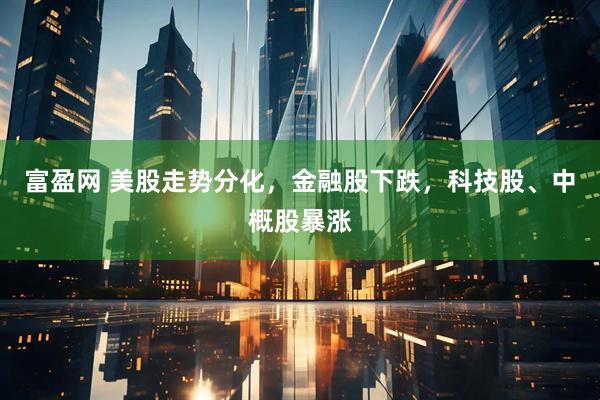 富盈网 美股走势分化，金融股下跌，科技股、中概股暴涨